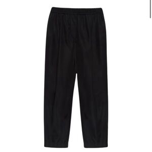 Aspesi Italy Elastic Waist Pull On 100% Cotton Pants Straight Leg Size 44